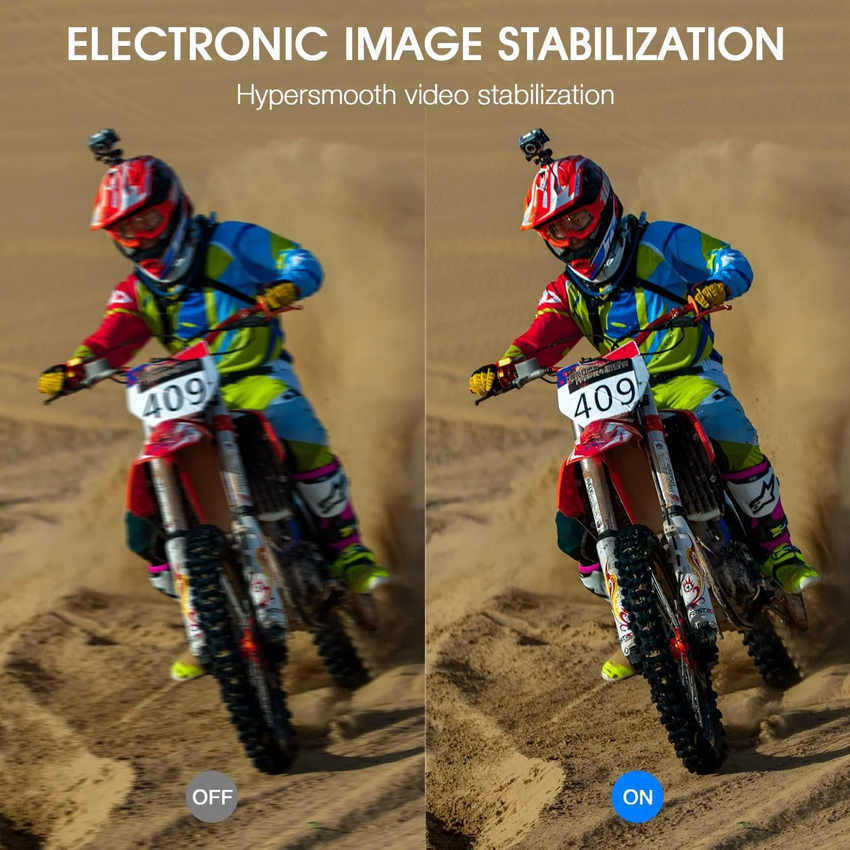 V11 Dual Screen Action Camera