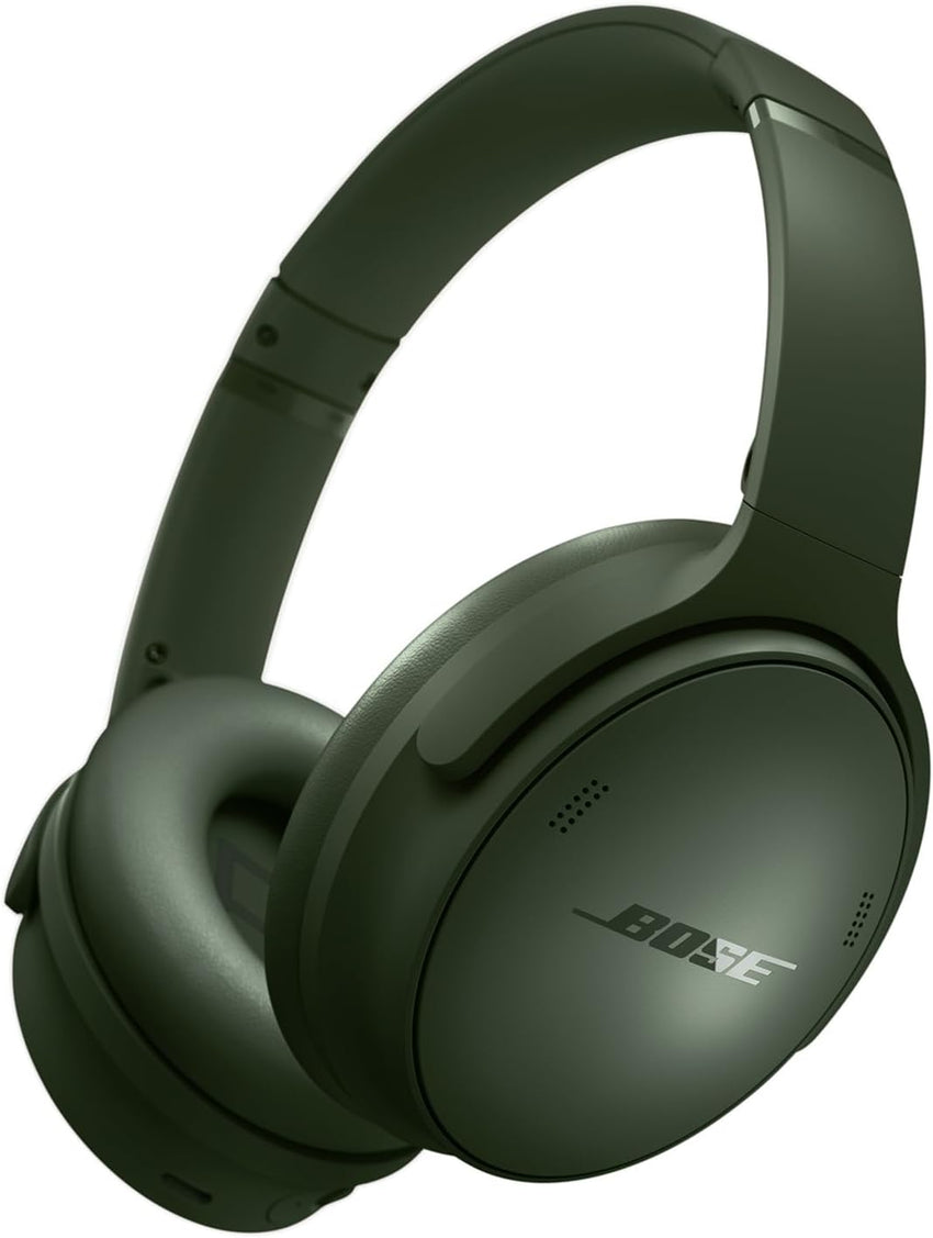 Bose QuietComfort Headphones - Wireless Bluetooth Headphones, Active Over Ear Noise Cancelling and Mic, USB-C Charging, Deep Bass, Up to 24 Hours of Playtime, Moonlight Grey - Limited Edition Color