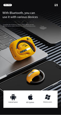 AI Translation Intelligent Open Earphone OWS Bluetooth 6.0 Ultra Long Battery Life ENC Noise Cancelling Sports Office Earphones