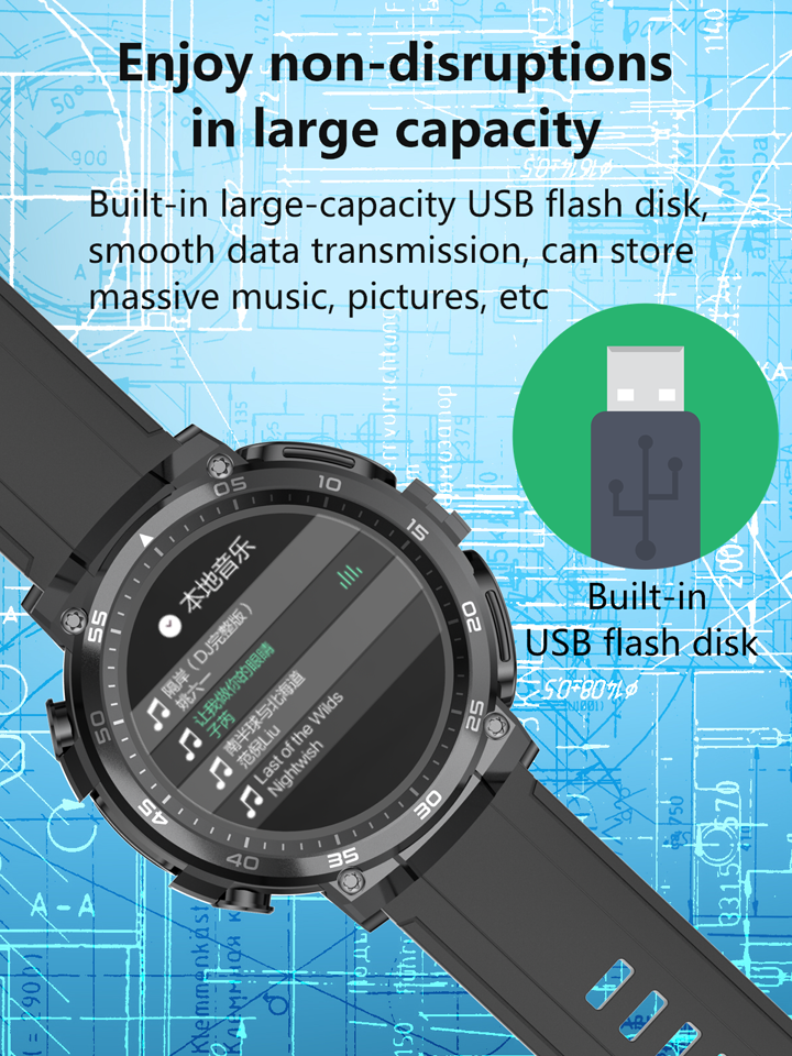 T720 Smare Watch TWS 2 in 1